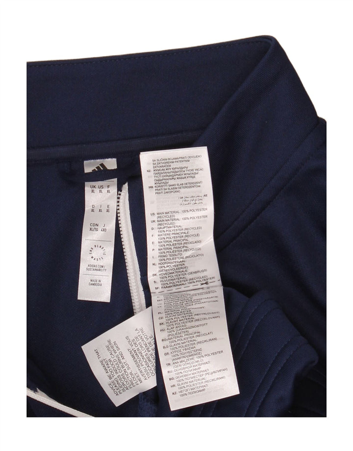 Adidas Hombre Aeroready Chándal Top Chaqueta XL Azul Marino Poliéster