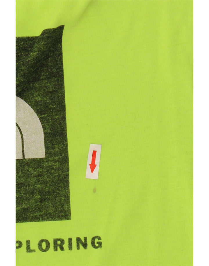 The North Face Camiseta Gráfica Para Hombre Top Small Verde Poliéster