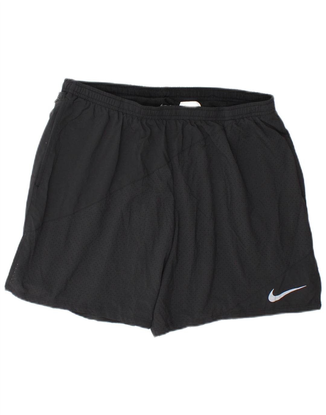 Nike Pantalones cortos deportivos Dri Fit para hombre XL Poliéster negro