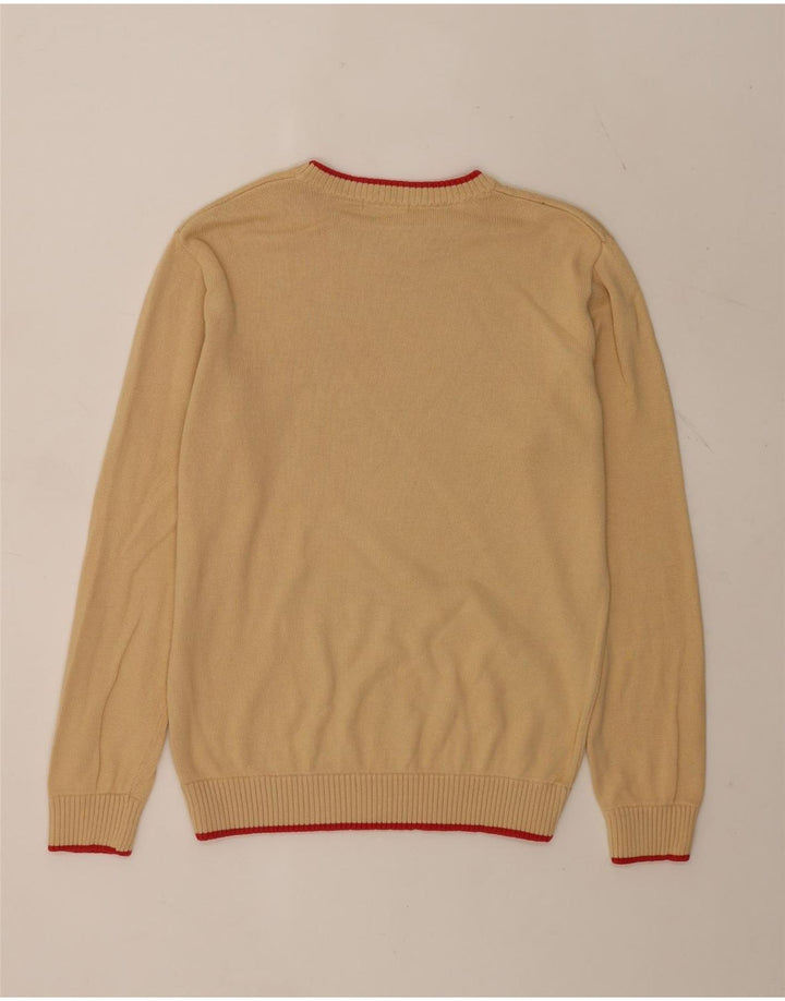 Sergio Tacchini Jersey De Cuello Redondo Hombre Algodón Beige Medio
