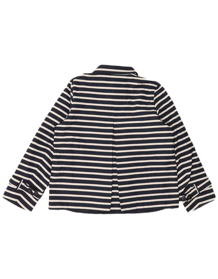 Persona By Marina Rinaldi Abrigo cruzado para mujer Talla 19 Small Navy Bl