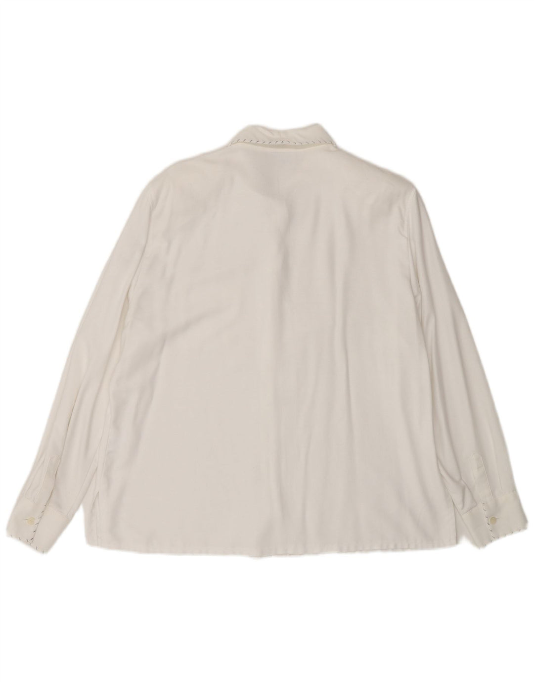 Basler Blusa camisera para mujer EU 44 XL Viscosa blanca