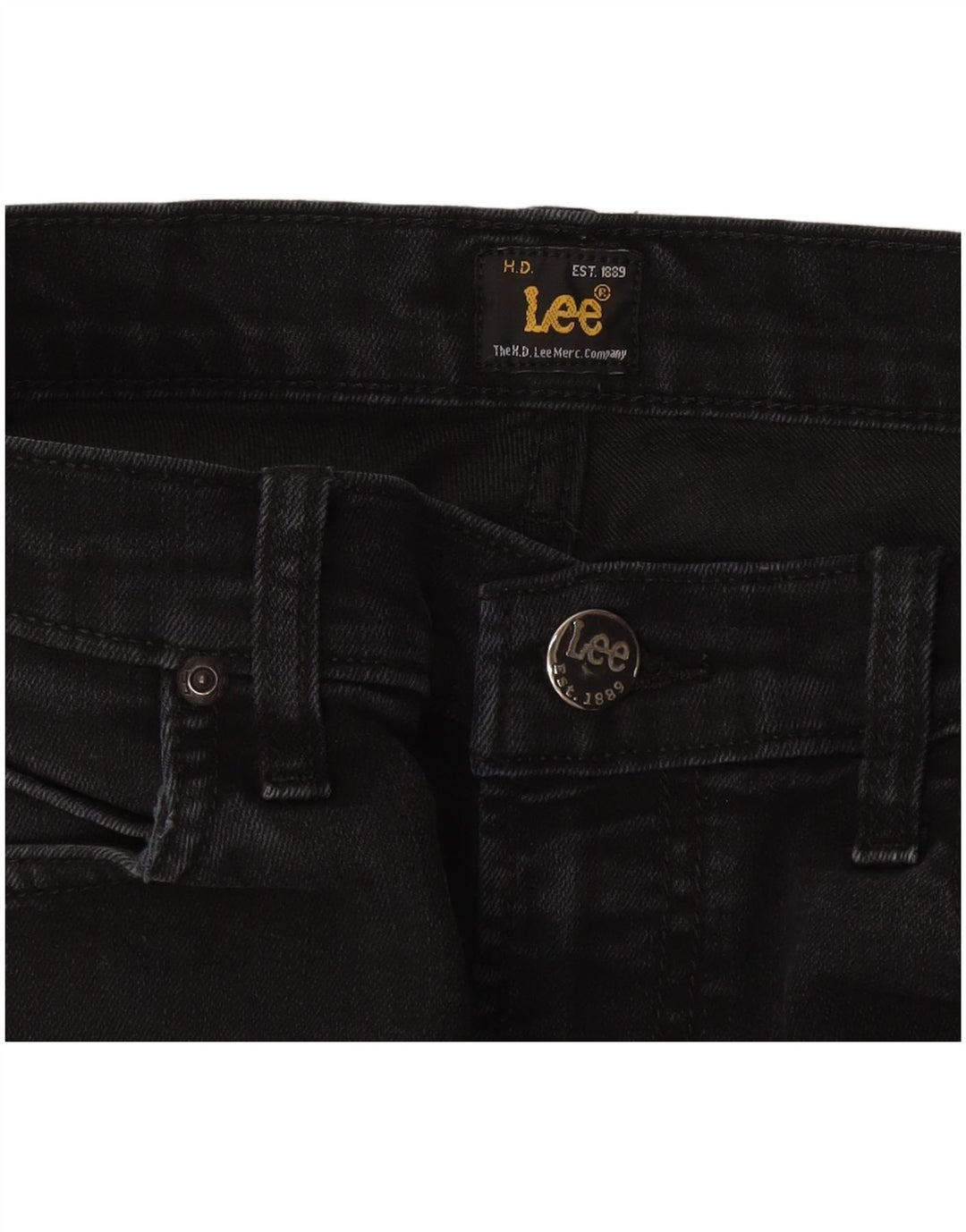 Vaqueros ajustados Lee para mujer W32 L30 Gris