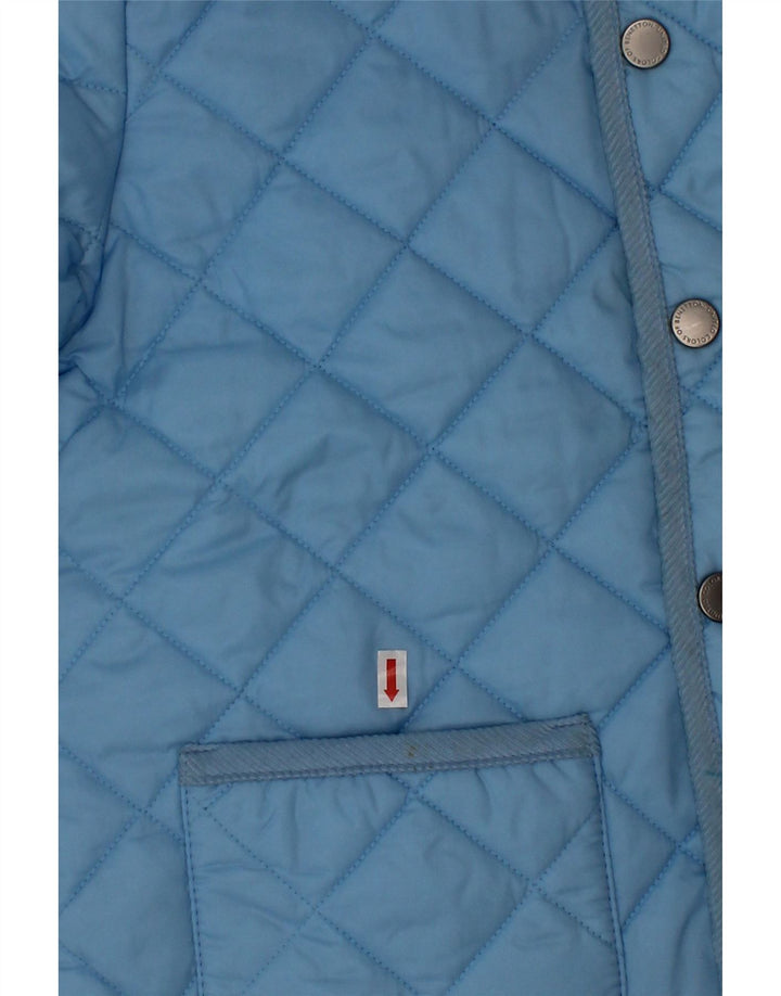 Benetton Chaqueta Acolchada Para Niño 7-8 Años Nylon Azul Mediano