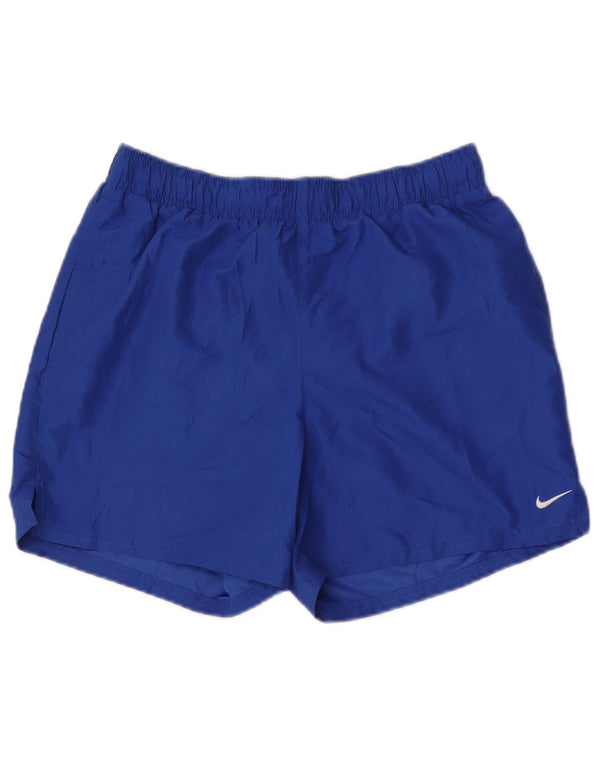 Pantalón corto deportivo Nike Hombre Poliéster azul medio