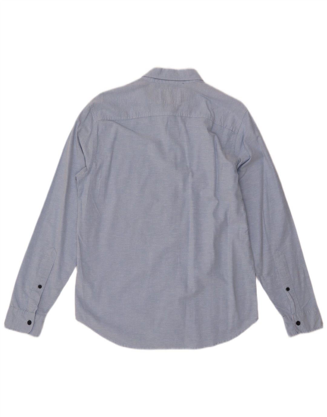 Camisa HOLLISTER Hombre Azul Medio Algodón