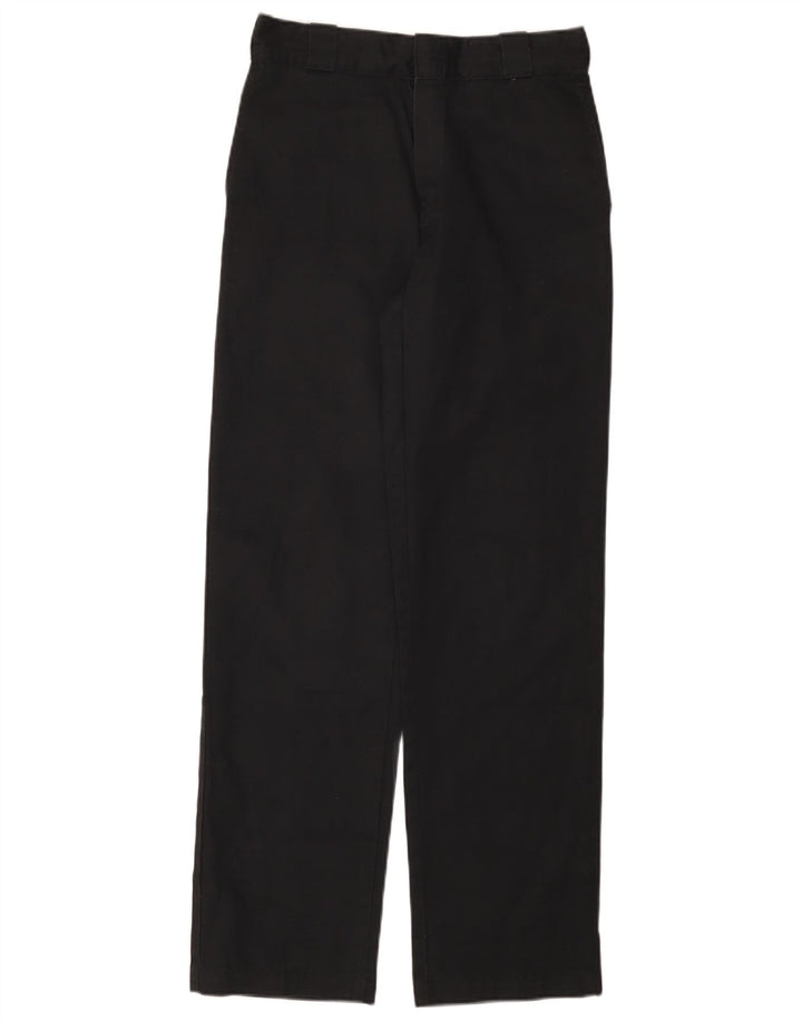 Dickies Pantalón chino cónico para hombre W28 L31 Poliéster negro