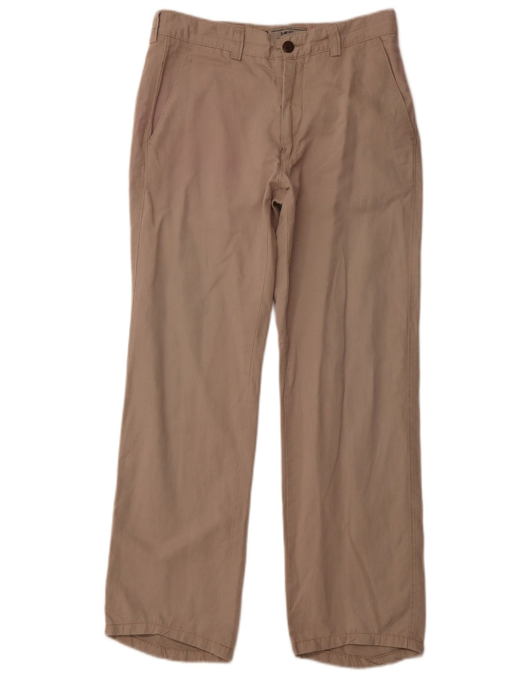 DOCKERS Pantalón chino slim fit para mujer W30 L28 Beige