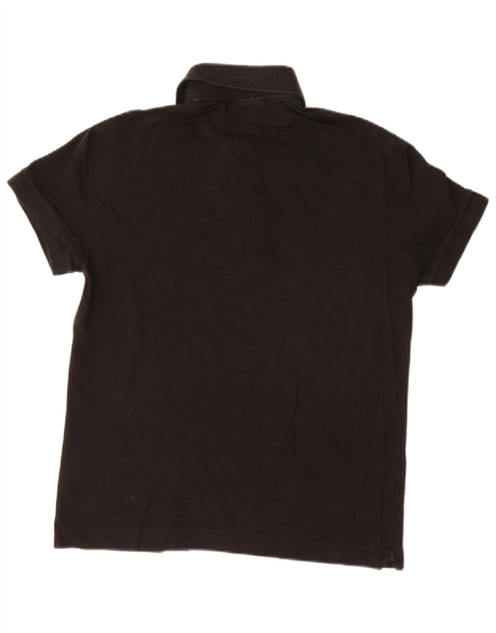 Lacoste Polo para hombre talla 3 pequeño algodón negro