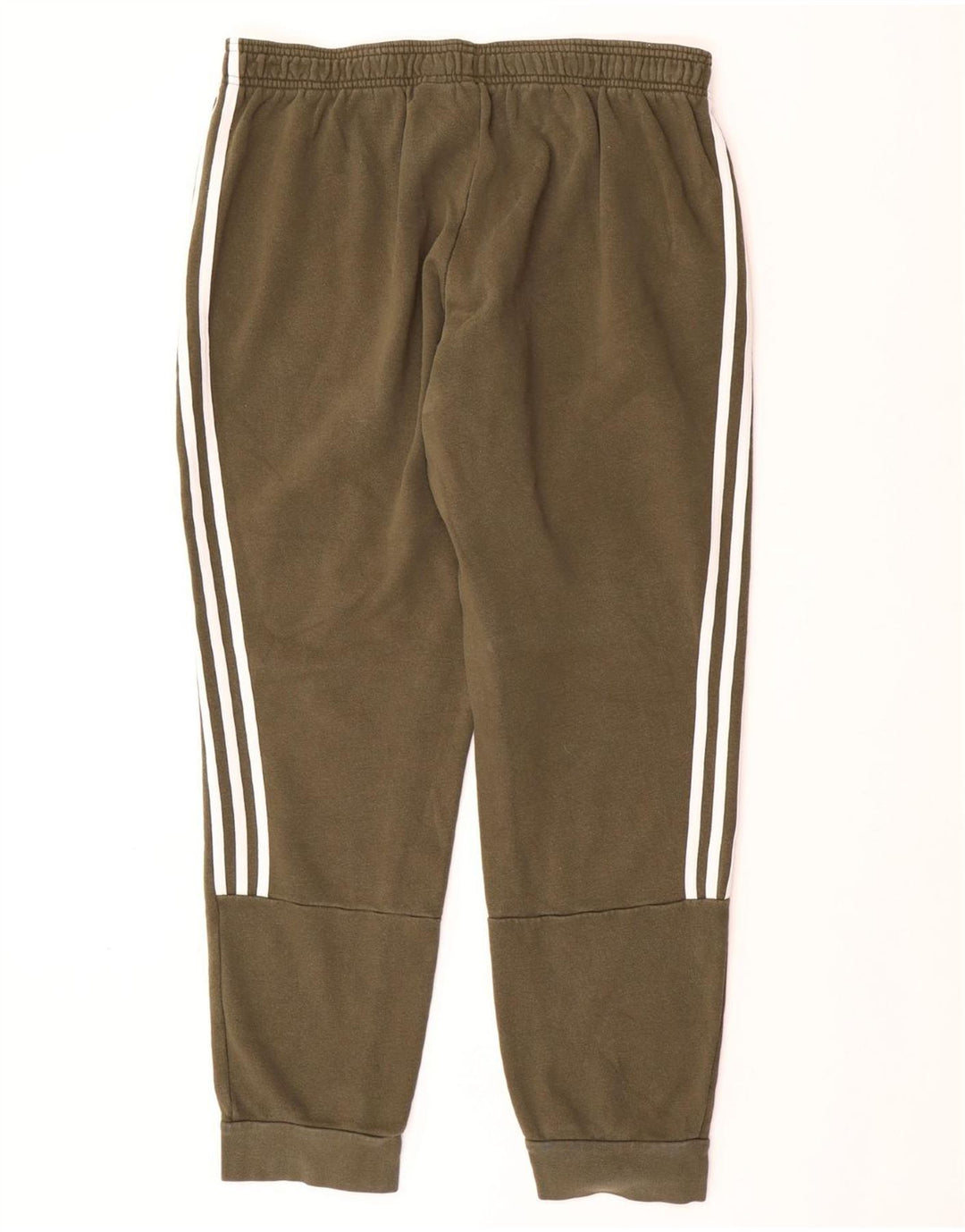 ADIDAS Hombre Pantalón Chándal Joggers XL Caqui Algodón