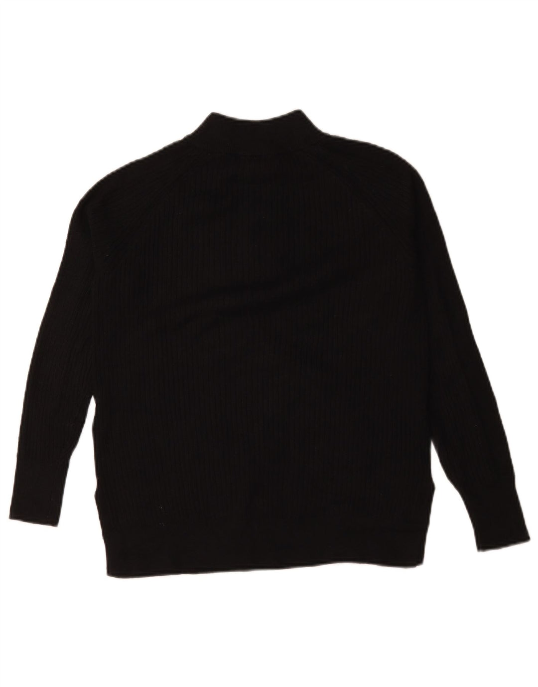 Marks & Spencer Suéter extragrande con cuello y cremallera para mujer UK 6 XS Negro