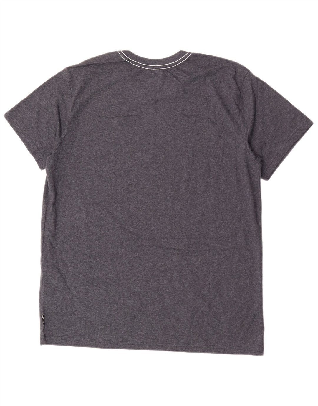 Billabong Hombre Camiseta Gráfica Top Algodón Gris Medio