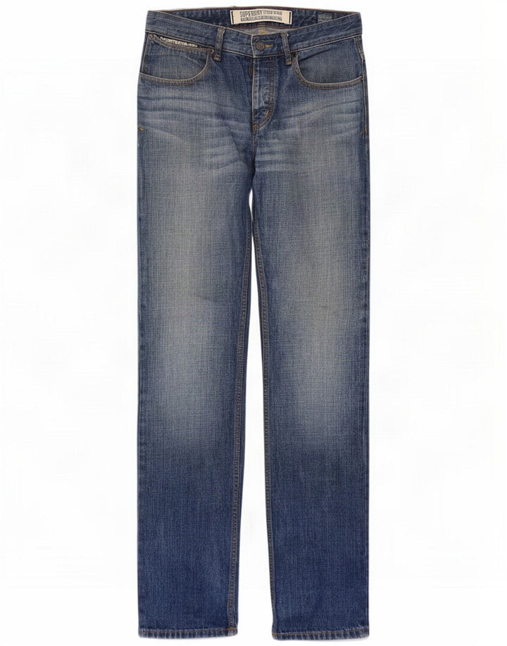Superdry Jeans rectos para hombre W32 L32 Azul