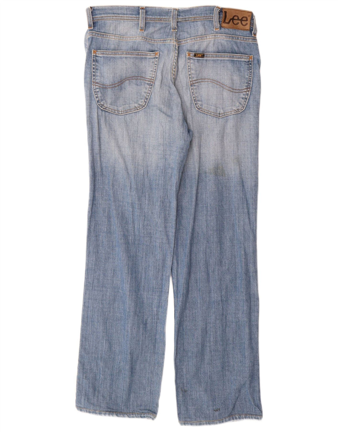Lee Vaqueros Rectos Brooklyn Para Hombre W34 L34 Algodón Azul