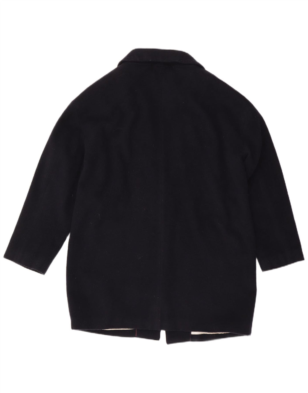 CREW CLOTHING Abrigo para mujer UK 40 Grande Lana azul marino