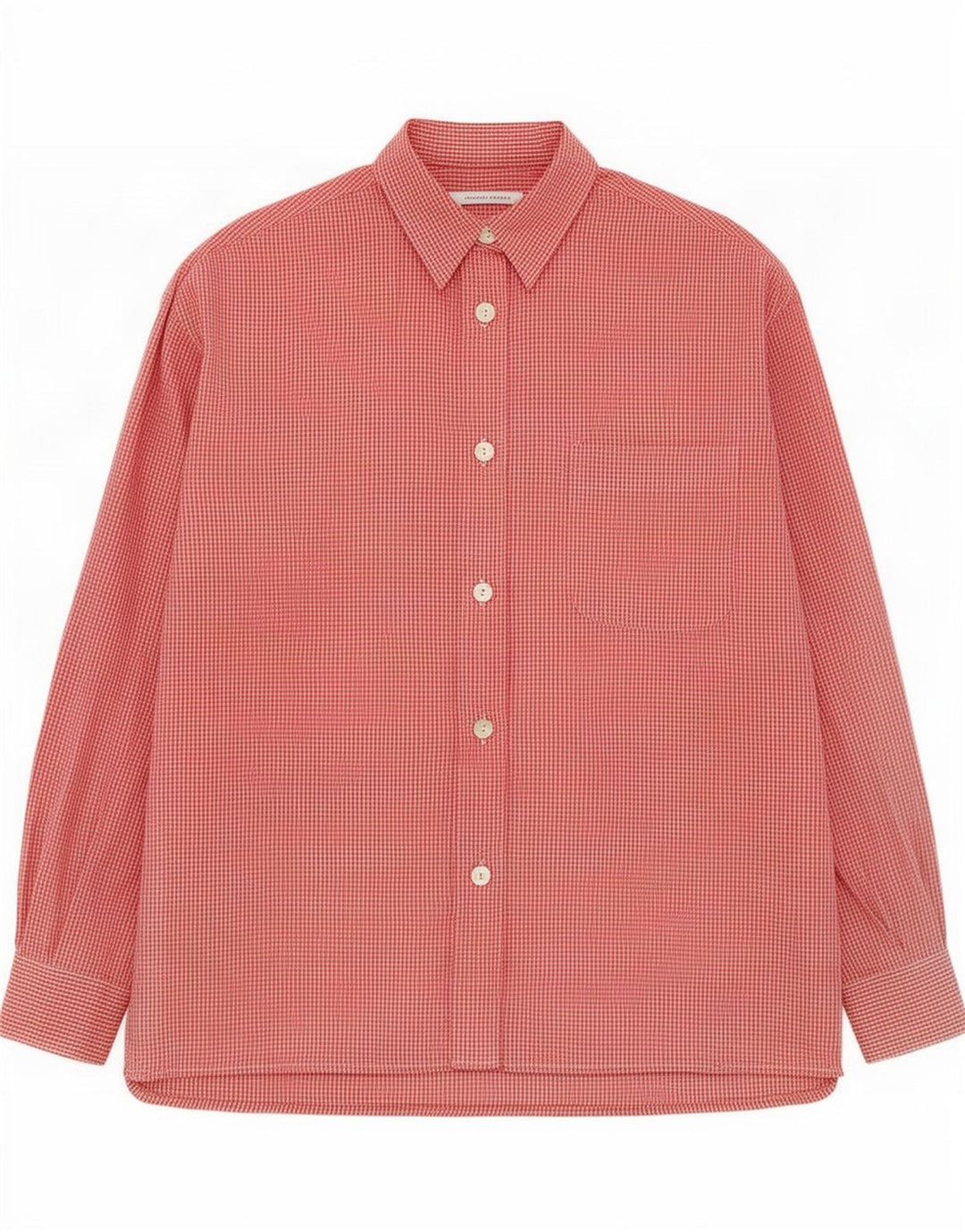 Marella Camisa para mujer UK 46 Large Red Gingham Poliéster