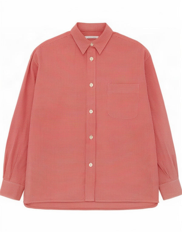 Marella Camisa para mujer UK 46 Large Red Gingham Poliéster