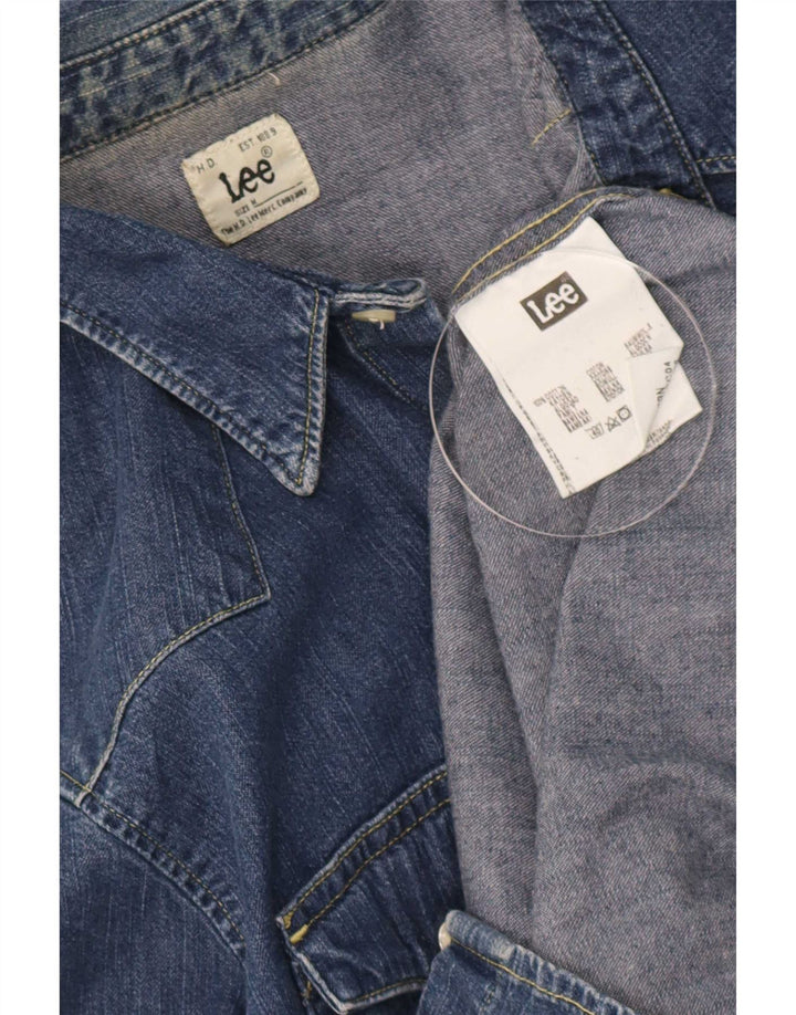 Camisa Vaquera Lee De Algodón Azul Medio |