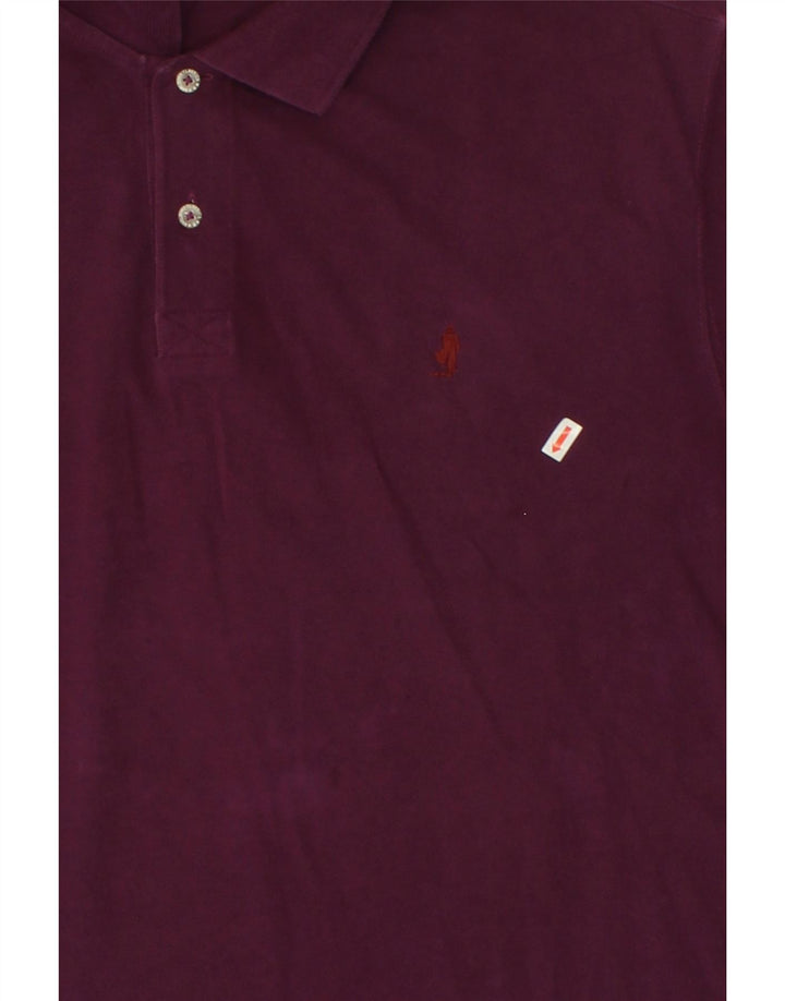 MARLBORO CLASSICS Polo para hombre 2XL Algodón morado