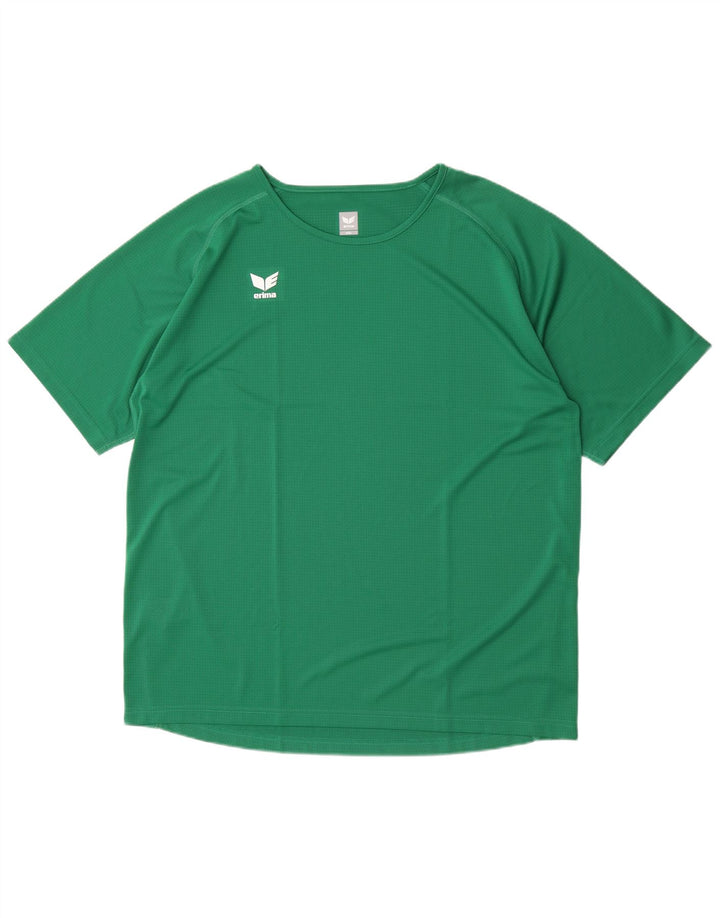 Erima Camiseta Hombre Top 2XL Verde Poliéster