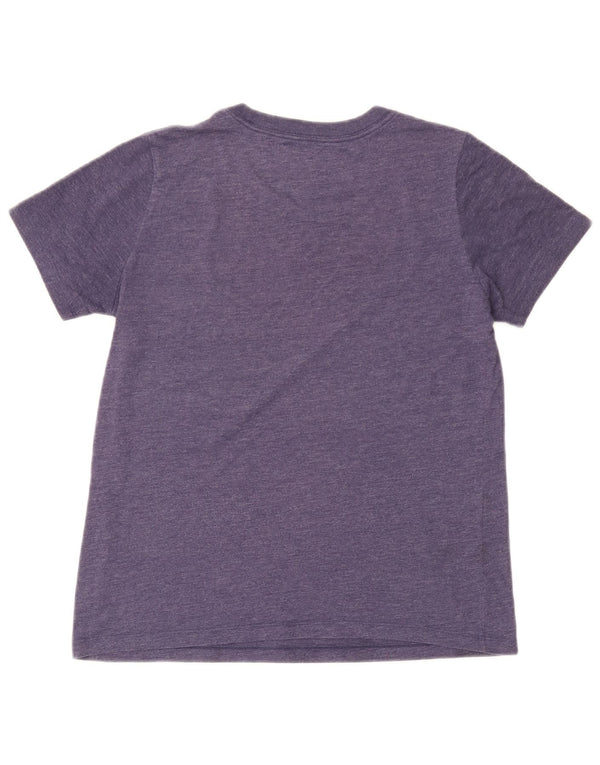 Converse Mujer Classic Fit Camiseta Top UK 12 Medio Azul Marino Moteado