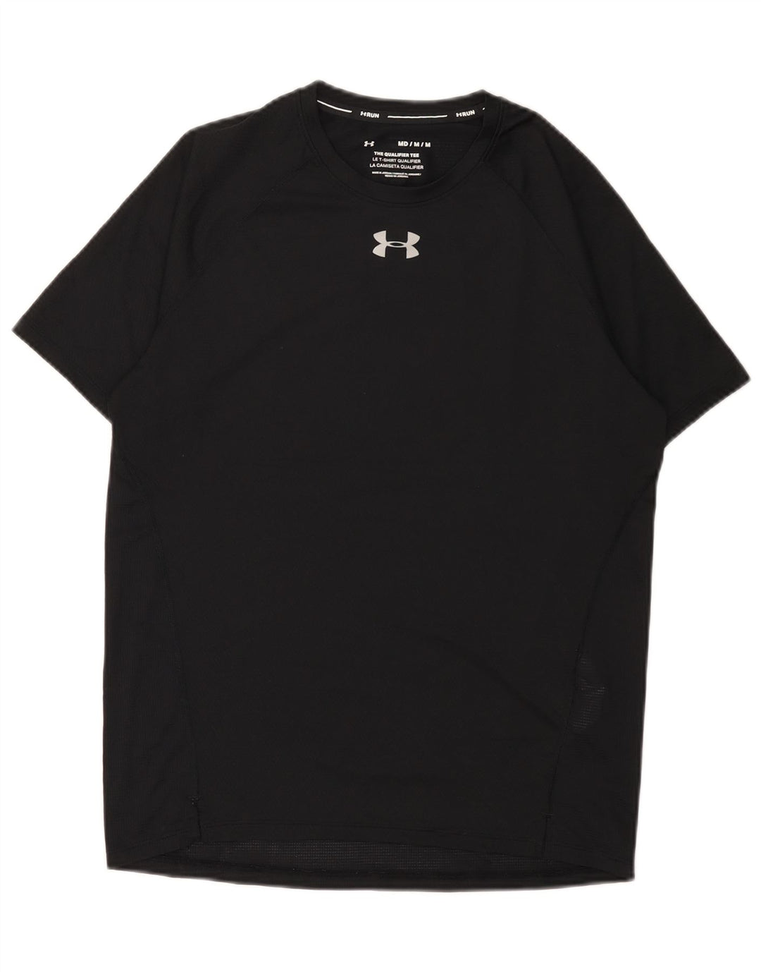 Camiseta Under Armour Hombre Top Medium Negro Poliéster