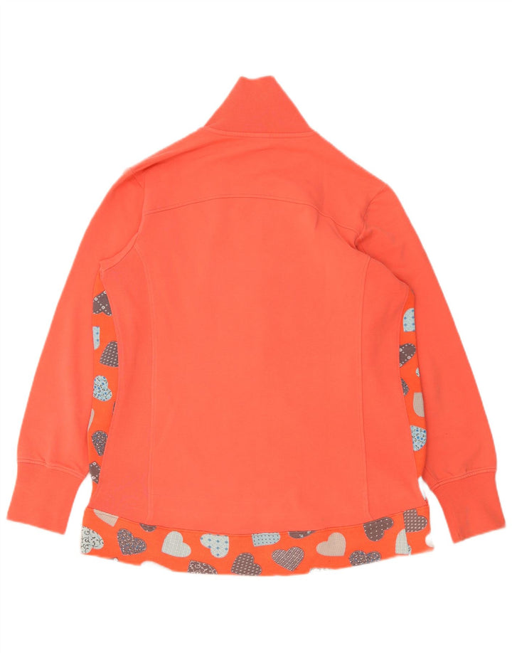 Asics - Chaqueta de chándal para mujer, talla 40, talla grande, color naranja corazón