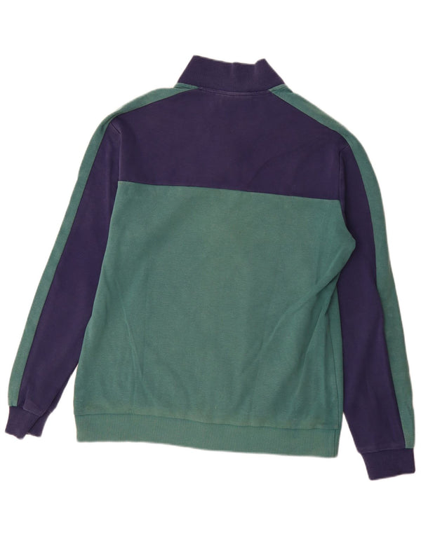 AUSTRALIAN L'ALPINA Chaqueta superior de chándal para hombre Bloque de color verde grande