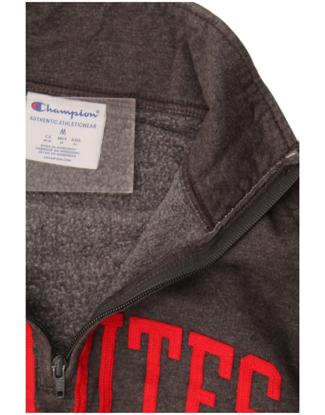 Champion Utah Utes Sudadera Gráfica Jumper Gris Medio Moteado