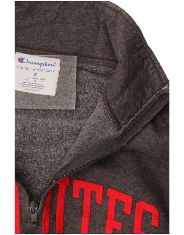 Champion Utah Utes Sudadera Gráfica Jumper Gris Medio Moteado