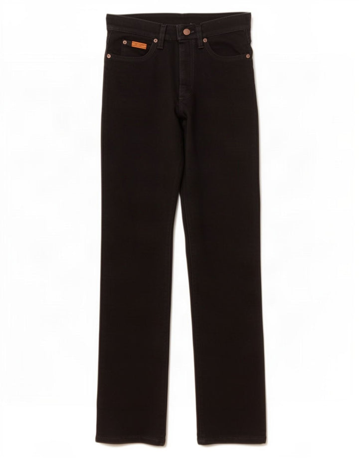Vaqueros Wrangler Mujer Rectos W26 L32 Negro