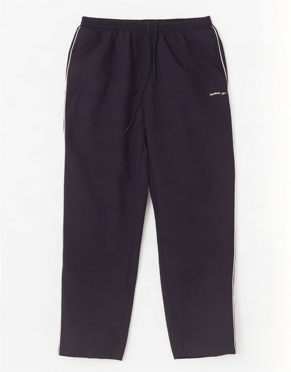 Pantalón de Chándal Reebok Hombre XL Azul Marino Poliéster