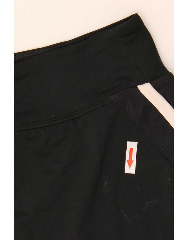 Nike Mujer Dri Fit Skort UK 10 Pequeño Poliéster Negro