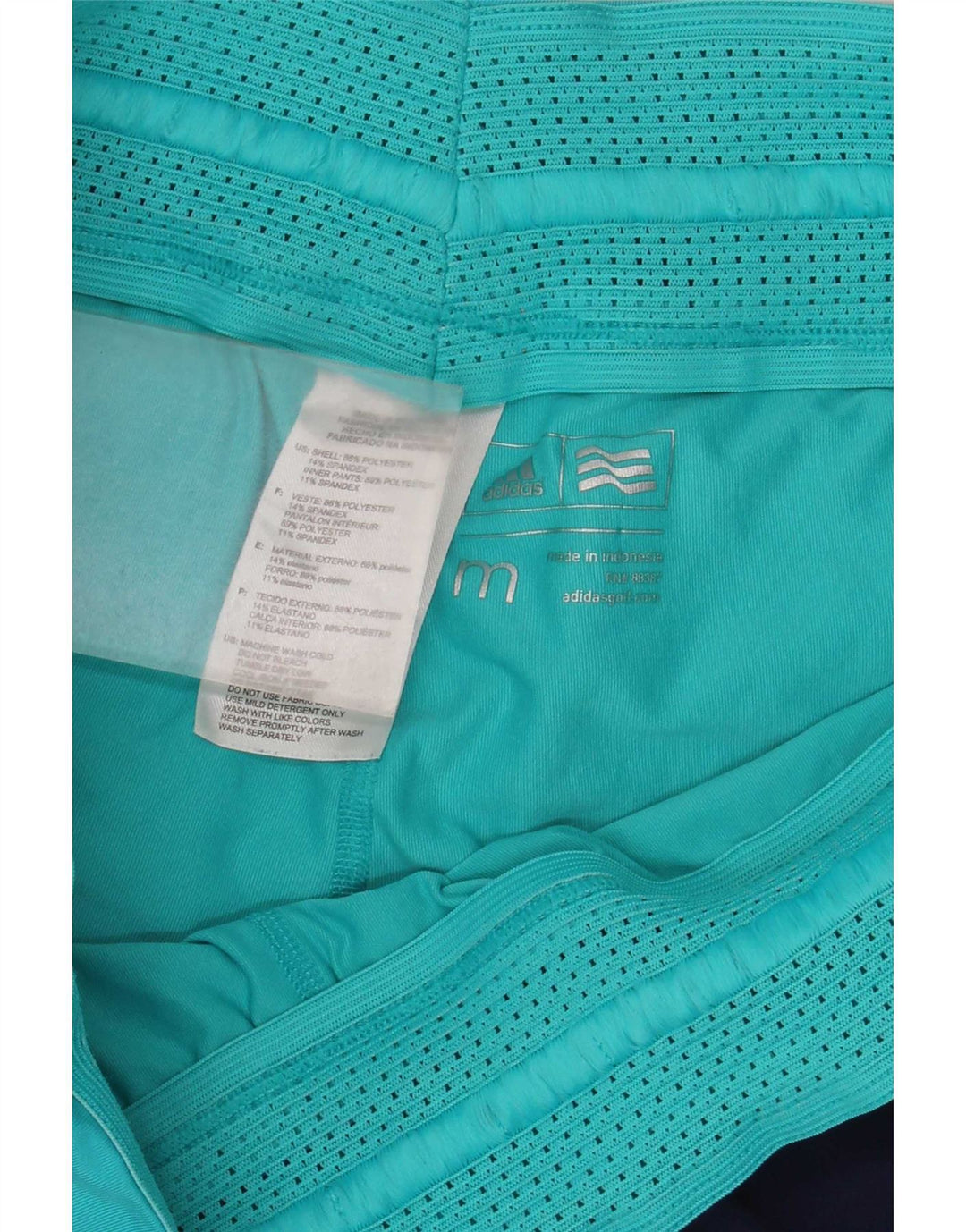 Adidas Falda pantalón para mujer UK 44 Mediano Azul marino Poliéster