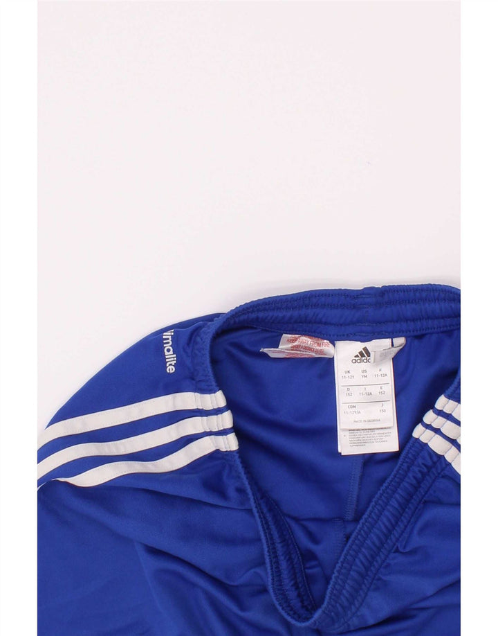 Adidas Chicos Climalite Sport Shorts 11-12 Años Azul Poliéster