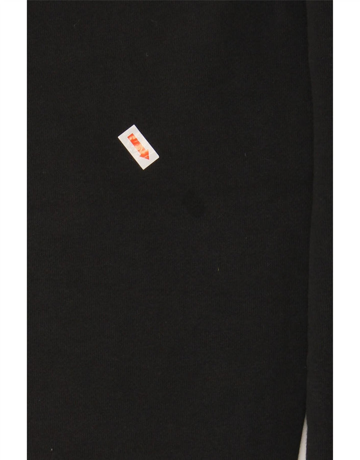 ADIDAS Pantalones de chándal gráficos para mujer Joggers UK 12/14 Mediano Negro