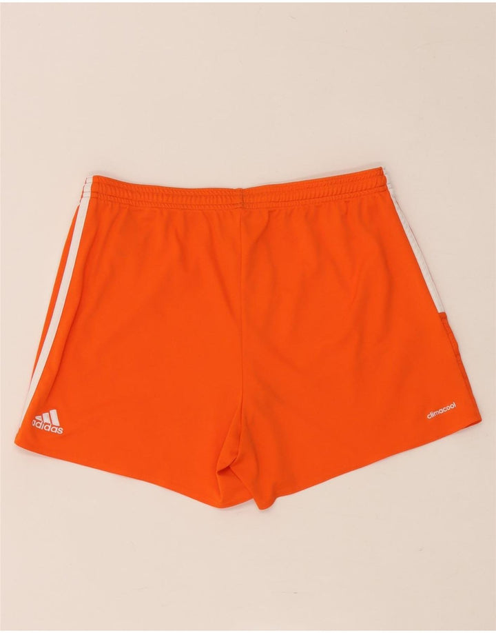 Adidas Mujer Climacool Sport Shorts UK 12/14 Medio Naranja Poliéster