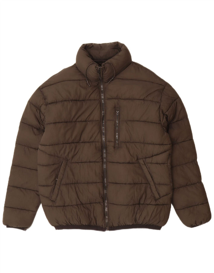 PIAZZA ITALIA Chaqueta acolchada para hombre ES 42 XL Nylon gris