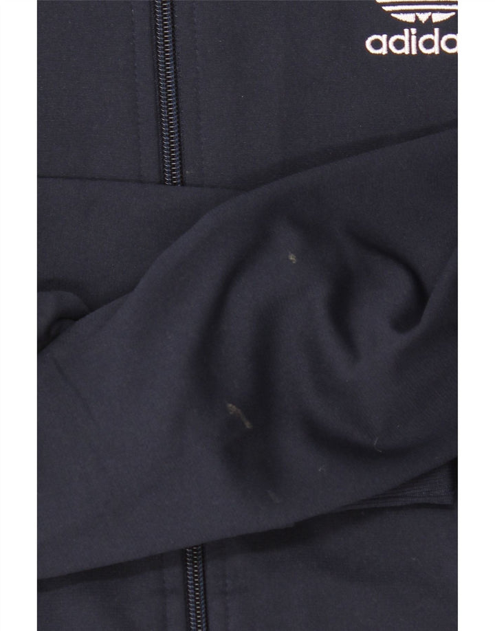 ADIDAS Chaqueta de chándal para niño 13-14 años Azul marino Colorblock