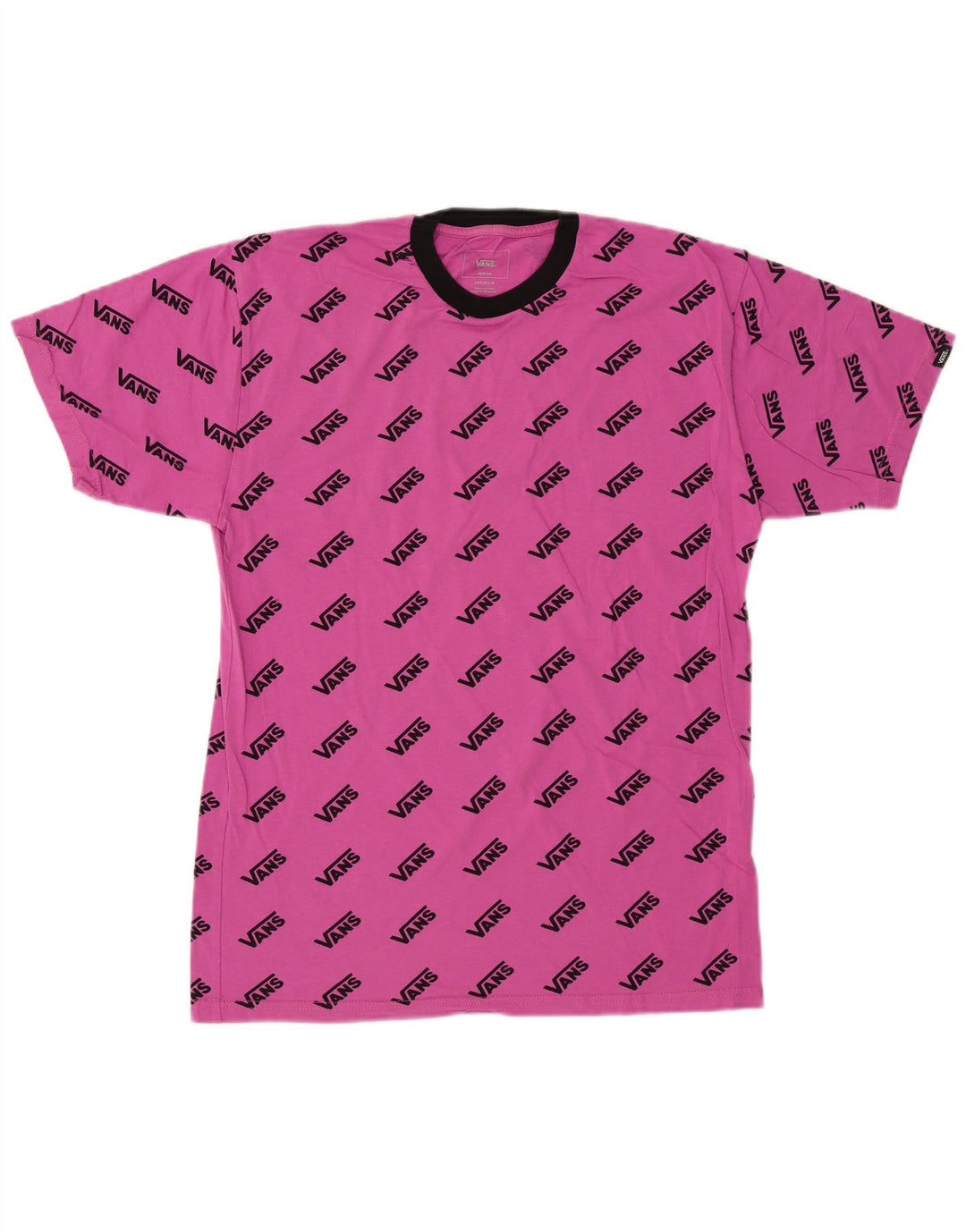 Camiseta Vans Premium Graphic para hombre, parte superior de algodón rosa medio