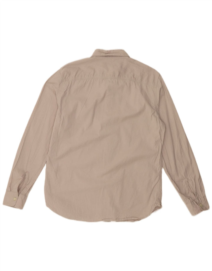 FRENCH CONNECTION Camisa Hombre Algodón Beige Medio