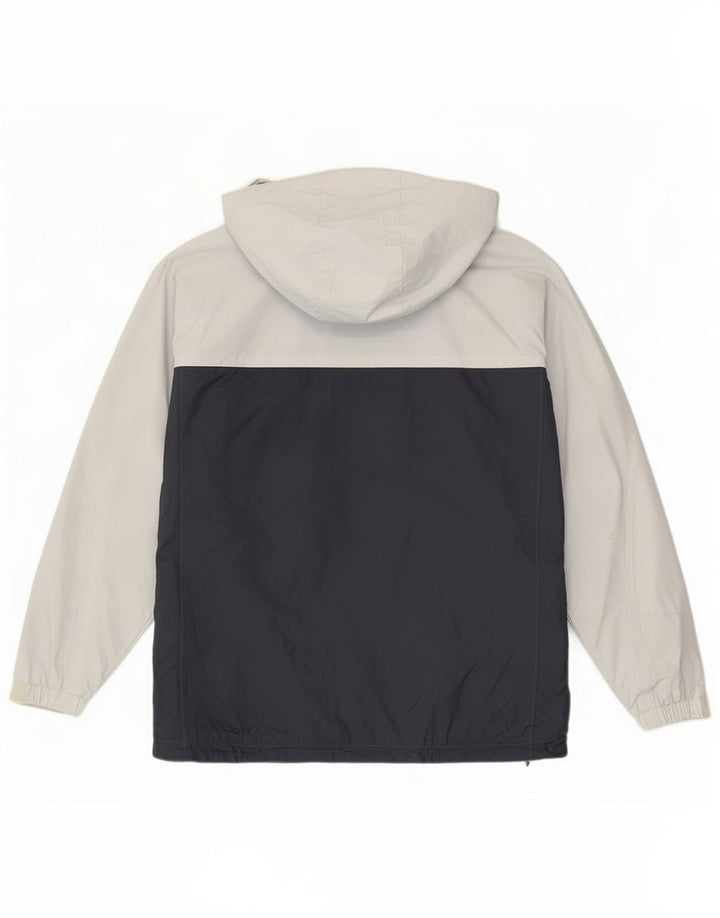 Columbia Chaqueta impermeable con capucha Interchange para mujer, talla 40, color gris pequeño