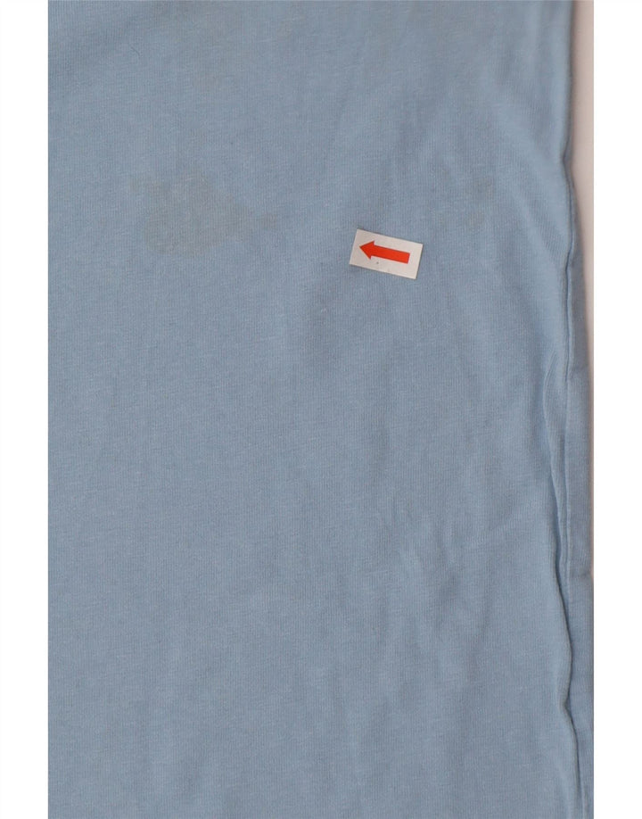 Crew Clothing Camiseta para hombre Top Algodón azul medio