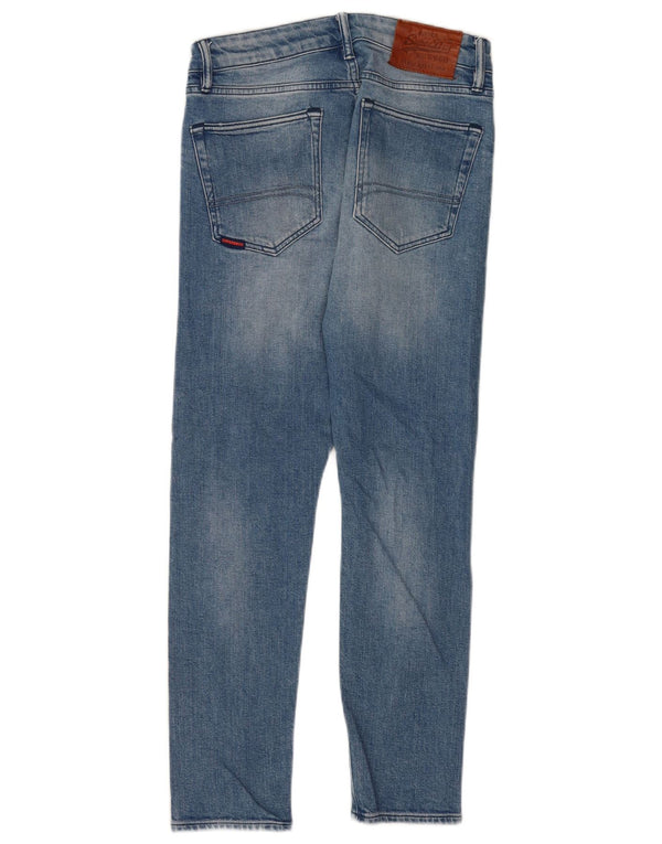 Superdry Vaqueros ajustados para hombre W30 L27 Algodón azul