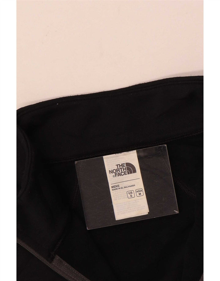 The North Face Top Regular Fit Con Cremallera Y Cuello Para Hombre Manga Larga Mediano Negro