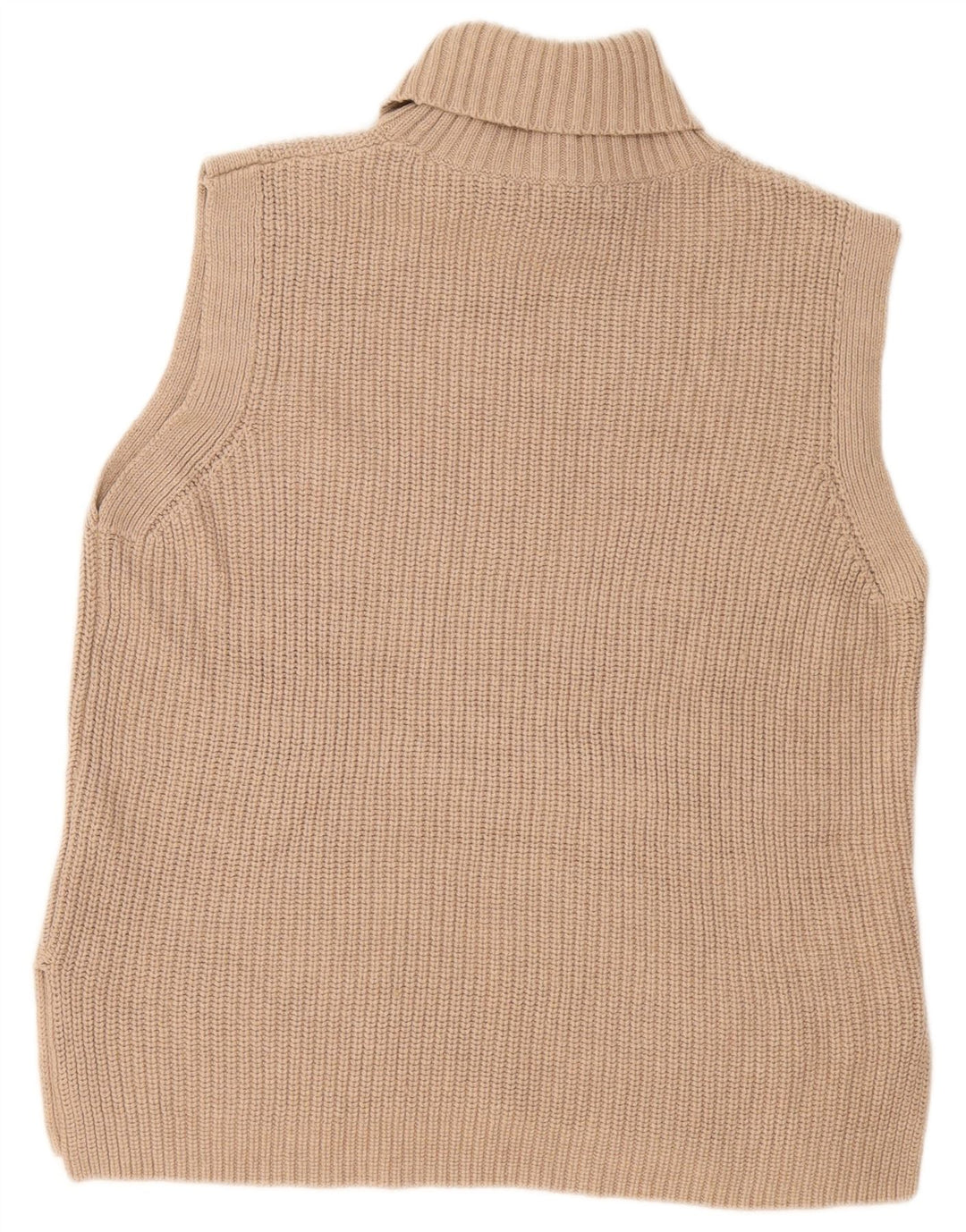 Marks & Spencer Camiseta sin mangas larga de gran tamaño para mujer UK 10 Small Beige