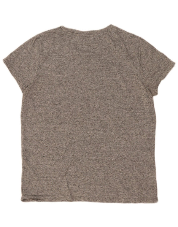 Levi's Camiseta gráfica para mujer Top UK 12 Gris medio