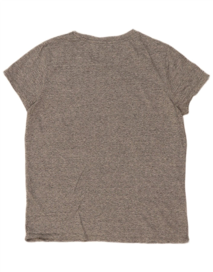 Levi's Camiseta gráfica para mujer Top UK 12 Gris medio