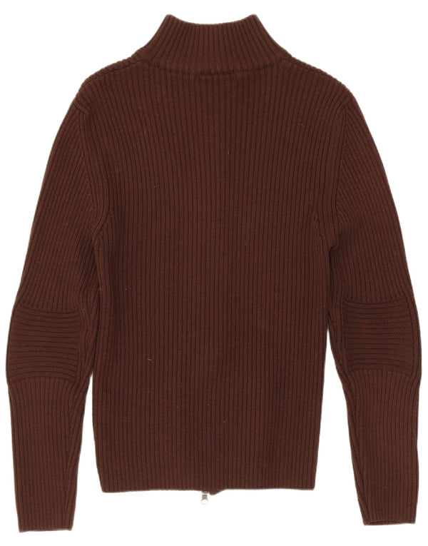Rifle Cárdigan para mujer suéter UK 10 Small Brown