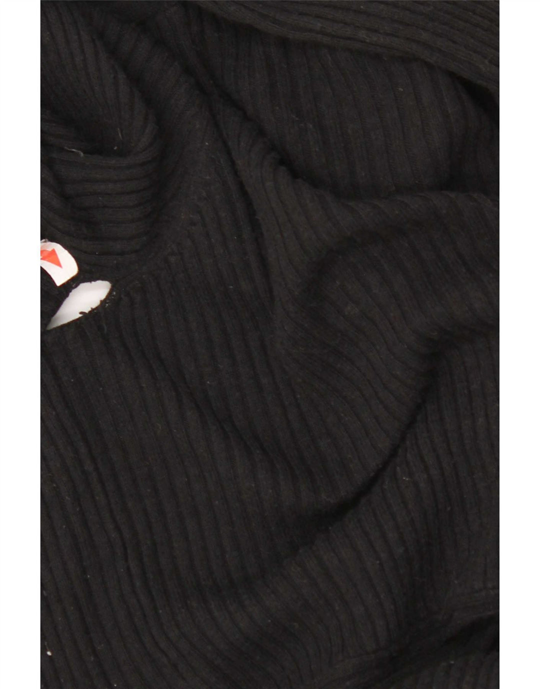 Marks & Spencer Suéter tipo cárdigan asimétrico para mujer UK 46 Grande Negro